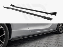 Load image into Gallery viewer, Maxton Design - STREET PRO SIDE SKIRTS DIFFUSERS (+FLAPS) OPEL ASTRA GTC OPC-LINE J (2011-2018)
