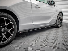 Load image into Gallery viewer, Maxton Design - STREET PRO SIDE SKIRTS DIFFUSERS (+FLAPS) OPEL ASTRA GTC OPC-LINE J (2011-2018)

