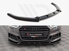 Load image into Gallery viewer, Maxton Design - FRONT SPLITTER V.1 AUDI S3 SPORTBACK 8V FACELIFT
