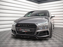Load image into Gallery viewer, Maxton Design - FRONT SPLITTER V.1 AUDI S3 SPORTBACK 8V FACELIFT
