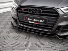 Load image into Gallery viewer, Maxton Design - FRONT SPLITTER V.1 AUDI S3 SPORTBACK 8V FACELIFT
