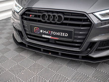Load image into Gallery viewer, Maxton Design - STREET PRO FRONT SPLITTER AUDI S3 SPORTBACK 8V FACELIFT
