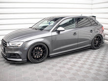 Load image into Gallery viewer, Maxton Design - STREET PRO SIDE SKIRTS DIFFUSERS AUDI S3 SPORTBACK 8V FACELIFT
