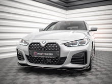 Load image into Gallery viewer, Maxton Design - FRONT SPLITTER V.1 BMW 4 / I4 GRAN COUPE M-PACK / M440I G26
