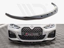 Load image into Gallery viewer, Maxton Design - FRONT SPLITTER V.3 BMW 4 / I4 GRAN COUPE M-PACK / M440I G26
