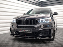Load image into Gallery viewer, Maxton Design - FRONT SPLITTER V.3 BMW X6 M SPORT F16
