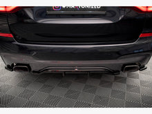 Load image into Gallery viewer, Maxton Design - CENTRAL REAR SPLITTER (VERTICAL BARS) BMW X3 M40I / M40D G01

