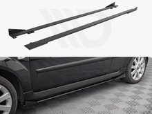 Load image into Gallery viewer, Maxton Design - STREET PRO SIDE SKIRTS DIFFUSERS + FLAPS FORD FIESTA ST MK6
