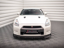 Load image into Gallery viewer, Maxton Design - FRONT SPLITTER + FLAPS NISSAN GTR R35 1ST FACELIFT
