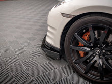 Load image into Gallery viewer, Maxton Design - FRONT SPLITTER + FLAPS NISSAN GTR R35 1ST FACELIFT
