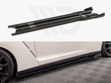 Load image into Gallery viewer, Maxton Design - SIDE SKIRTS DIFFUSERS + FLAPS NISSAN GTR R35 1ST FACELIFT
