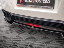 Load image into Gallery viewer, Maxton Design - CENTRAL REAR SPLITTER + FLAPS NISSAN GTR R35 1ST FACELIFT
