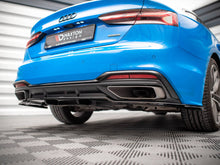 Load image into Gallery viewer, Maxton Design - CENTRAL REAR SPLITTER (VERTICAL BARS) AUDI A5 S-LINE F5 FACELIFT
