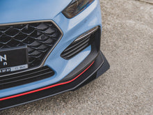 Load image into Gallery viewer, Maxton Design - STREET PRO DURABILITY FRONT SPLITTER + FLAPS HYUNDAI I30 N MK3 HATCHBACK / FASTBACK
