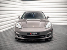 Load image into Gallery viewer, Maxton Design - FRONT SPLITTER V.1 PORSCHE PANAMERA / PANAMERA DIESEL 970
