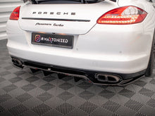 Load image into Gallery viewer, Maxton Design - CENTRAL REAR SPLITTER (VERTICAL BARS) PORSCHE PANAMERA TURBO 970
