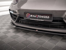 Load image into Gallery viewer, Maxton Design - FRONT SPLITTER V.2 PORSCHE PANAMERA E-HYBRID 971
