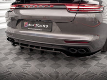 Load image into Gallery viewer, Maxton Design - CENTRAL REAR SPLITTER (VERTICAL BARS) PORSCHE PANAMERA E-HYBRID 971
