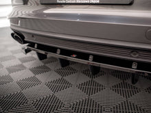 Load image into Gallery viewer, Maxton Design - CENTRAL REAR SPLITTER (VERTICAL BARS) PORSCHE PANAMERA E-HYBRID 971
