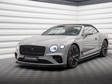 Load image into Gallery viewer, Maxton Design - FRONT SPLITTER BENTLEY CONTINENTAL GT MK3
