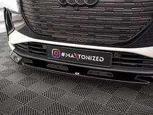 Load image into Gallery viewer, Maxton Design - FRONT SPLITTER V.1 AUDI Q4 E-TRON SPORTBACK MK1
