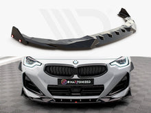 Load image into Gallery viewer, Maxton Design - FRONT SPLITTER V.2 + FLAPS BMW 2 COUPE M-PACK / M240I G42
