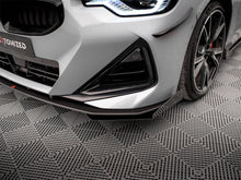 Load image into Gallery viewer, Maxton Design - STREET PRO FRONT SPLITTER + FLAPS BMW 2 COUPE M-PACK / M240I G42
