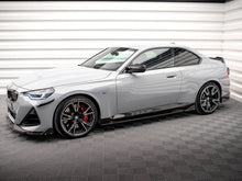 Load image into Gallery viewer, Maxton Design - SIDE SKIRTS DIFFUSERS V.2 + FLAPS BMW 2 COUPE M-PACK / M240I G42

