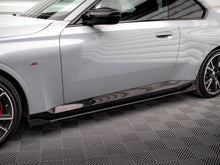 Load image into Gallery viewer, Maxton Design - STREET PRO SIDE SKIRTS DIFFUSERS + FLAPS BMW 2 COUPE M-PACK / M240I G42

