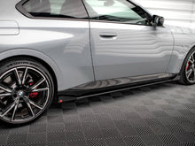 Load image into Gallery viewer, Maxton Design - STREET PRO SIDE SKIRTS DIFFUSERS + FLAPS BMW 2 COUPE M-PACK / M240I G42
