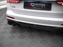 Load image into Gallery viewer, Maxton Design - REAR VALANCE + EXHAUST ENDS IMITATION AUDI S6 / A6 S-LINE C8
