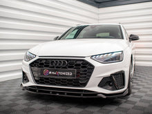 Load image into Gallery viewer, Maxton Design - FRONT SPLITTER V.1 AUDI A4 S-LINE / S4 B9 FACELIFT
