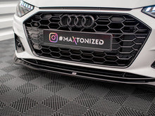 Load image into Gallery viewer, Maxton Design - FRONT SPLITTER V.2 AUDI A4 S-LINE / S4 B9 FACELIFT
