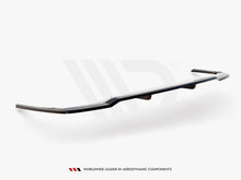 Load image into Gallery viewer, Maxton Design - Central Rear Splitter (Vertical Bars) Audi A4 S-Line B9 Facelift
