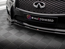 Load image into Gallery viewer, Maxton Design - FRONT SPLITTER V.1 INFINITI Q50 S MK1
