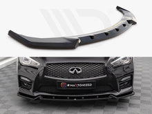 Load image into Gallery viewer, Maxton Design - FRONT SPLITTER V.2 INFINITI Q50 S MK1
