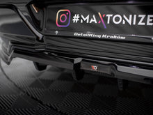 Load image into Gallery viewer, Maxton Design - CENTRAL REAR SPLITTER (VERTICAL BARS) BMW 7 M-PACK G70
