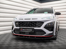 Load image into Gallery viewer, Maxton Design - FRONT SPLITTER V.2 HYUNDAI KONA N MK1
