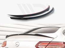Load image into Gallery viewer, Maxton Design - SPOILER EXTENSION CAP MERCEDES C-CLASS W205 COUPE AMG-LINE (2015-2018)
