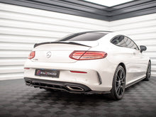 Load image into Gallery viewer, Maxton Design - SPOILER EXTENSION CAP MERCEDES C-CLASS W205 COUPE AMG-LINE (2015-2018)
