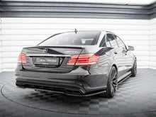 Load image into Gallery viewer, Maxton Design - CENTRAL REAR SPLITTER (VERTICAL BARS) MERCEDES-BENZ E63 AMG SEDAN W212 FACELIFT (2012-2014)
