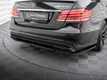 Load image into Gallery viewer, Maxton Design - CENTRAL REAR SPLITTER (VERTICAL BARS) MERCEDES-BENZ E63 AMG SEDAN W212 FACELIFT (2012-2014)
