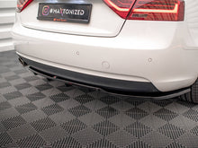 Load image into Gallery viewer, Maxton Design - CENTRAL REAR SPLITTER (VERTICAL BARS) AUDI A5 COUPE 8T FACELIFT
