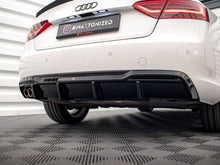 Load image into Gallery viewer, Maxton Design - Rear Valance Audi A5 8T Facelift (Version with dual exhausts on one side)
