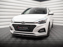 Load image into Gallery viewer, Maxton Design - FRONT SPLITTER FRONT SPLITTER V.1 HYUNDAI I20 MK2 FACELIFT
