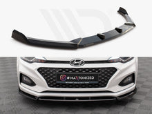 Load image into Gallery viewer, Maxton Design - FRONT SPLITTER FRONT SPLITTER V.2 HYUNDAI I20 MK2 FACELIFT
