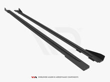Load image into Gallery viewer, Maxton Design - STREET PRO SIDE SKIRTS DIFFUSERS + FLAPS AUDI RS6 AVANT C6
