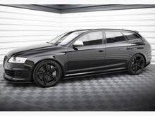 Load image into Gallery viewer, Maxton Design - STREET PRO SIDE SKIRTS DIFFUSERS AUDI RS6 AVANT C6
