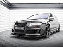 Load image into Gallery viewer, Maxton Design - STREET PRO FRONT SPLITTER + FLAPS AUDI RS6 AVANT C6
