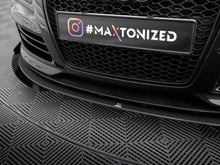 Load image into Gallery viewer, Maxton Design - STREET PRO FRONT SPLITTER + FLAPS AUDI RS6 AVANT C6
